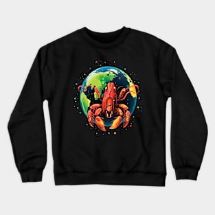 Lobster Earth Day Crewneck Sweatshirt